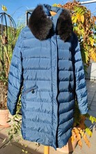 Fuchs Schmitt Daunen Steppmantel Gr. 50 Innentaschen abnehmb. Fellkragen 