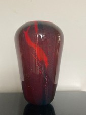Vintage/Retro Vase, Glas, Rot, Gebraucht, wie neu