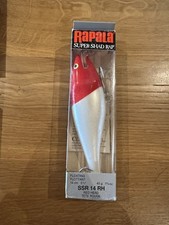 Rapala Super Shad Rap 14 SSR 14 RH Red Head Ireland Made