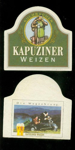 Bierdeckel kapuziner weizen - kapuziner,