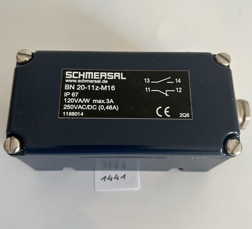 Schmersal bn20 11rz m16 - schmersal, bn20-11rz-m16