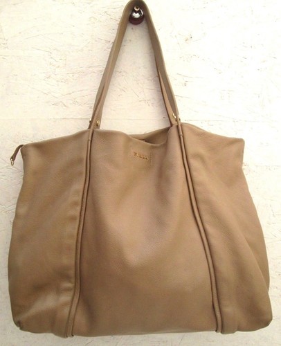 Große furla handtasche leder - furla,