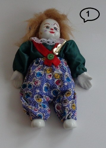 Clown puppe sandclown - clown,
