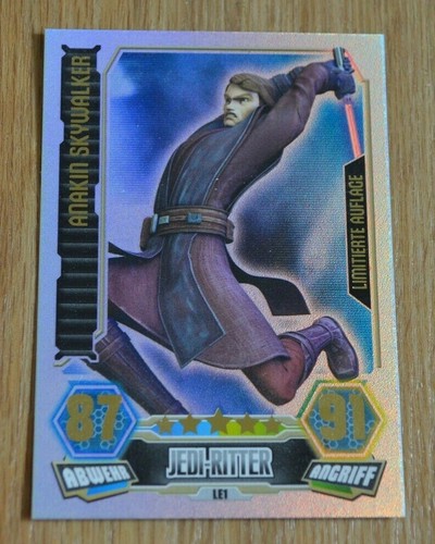 Topps force attax - clone, wars