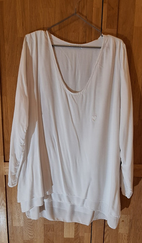 Lagen look bluse shirt - look,