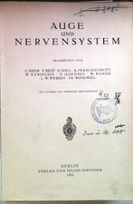 Auge und Nervensystem. Kurzes