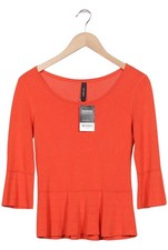 Marc Cain Pullover Damen Strickpullover Strick Oberteil Gr. S Orange #m5csu21