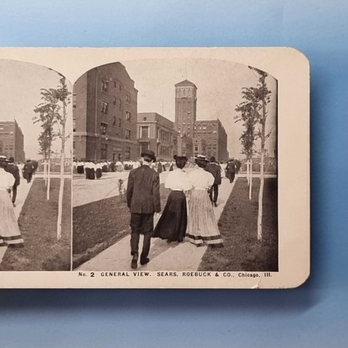 Chicago stereoview c1900 - chicago,
