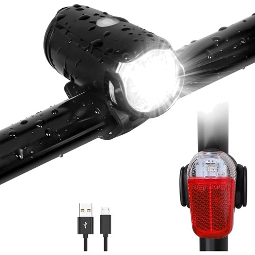 Fahrradlicht set led vorne - set,