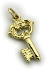 New Pendant Key Real Gold 585