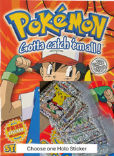 Merlin Pokemon Sticker Series