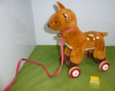 Spiegelburg  altes Nachziehtier Bambi Reh mit Glöckchen