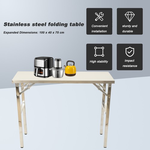 100 klappbar edelstahl - 100*40,