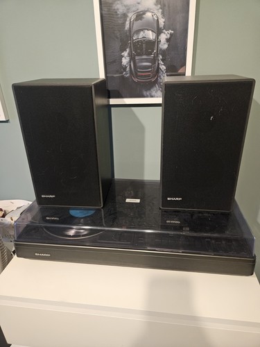 Sharp stereo musik center - stereo,
