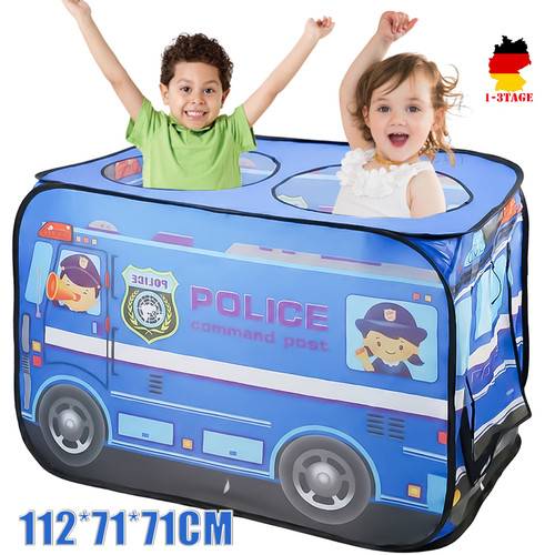 Polizei auto kinder - polizei, spielhaus