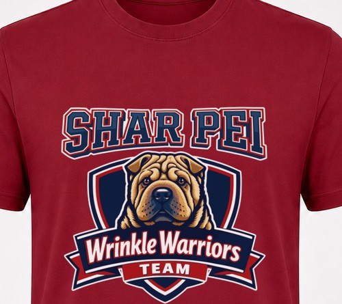 Shirt shar pei wrinkle - shar,