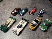 8 alte SCX Rennwagen Sammlung