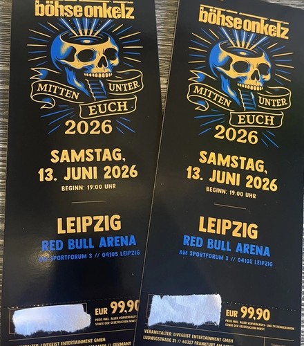 Böhse onkelz tickets - 2,
