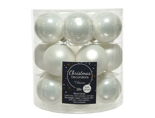 Weihnachtskugeln 4cm glas - weihnachtskugeln,
