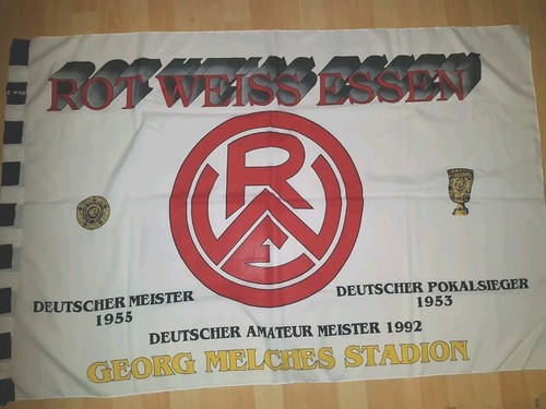 Rot weiss essen - essen, fahne