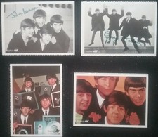 4 ICONIC SMALL BEATLES CARD