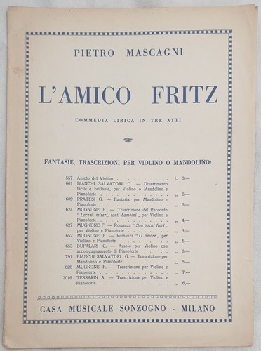 Pietro mascagni fun amico - pietro,