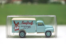 Brekina 1:87 Borgward 1500 Kauftreff Koffer hellblau in Ovp Nr.5009