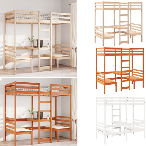 Hochbett mit schreibtisch - schreibtisch, &