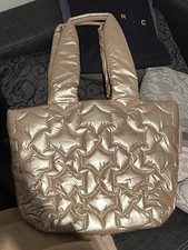 ANY DI Munich Puffer Bag Champagner Neuwertig