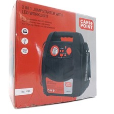 Carpoint Notfallstarter Auto Zubehör 12V17AH 2in1 LED Stromversorgung Leistung S