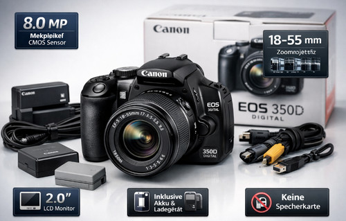 Canon eos 350d dslr - eos,