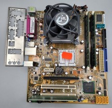 Mainboard Pegatron IPM31 Sockel 775 + Intel Pentium, Kühler, 2GB DDR2