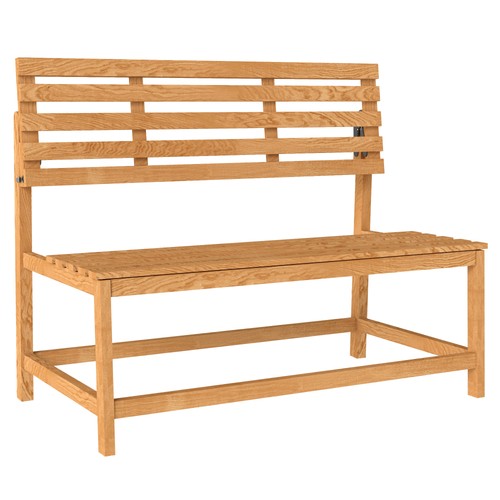 Sitzer gartenbank holz - 2-sitzer,