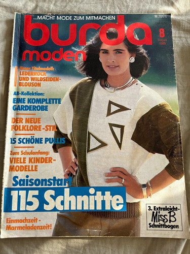 Burda moden august 1985 - burda, 8