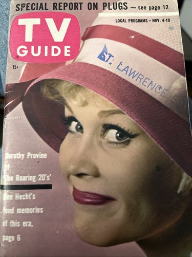 Guide 1961 november 10 - tv, 4-10