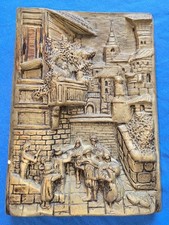 Altes Wandbild Gips Vintage