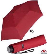 Doppler Damen Taschenschirm Havanna mini Regenschirm klein leicht stabil uni
