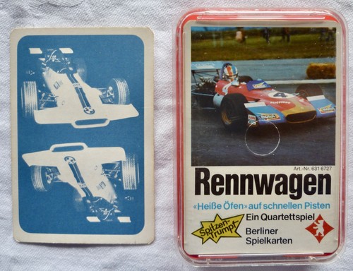 Quartett rennwagen - quartett,