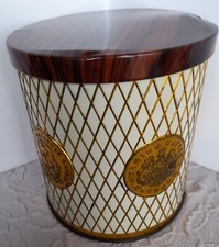 Runde alte Blechdose Tchibo