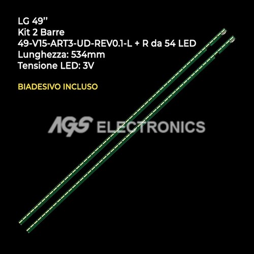 Kit barres bandes - bandes, led