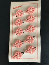 Nostalgie-Zopfhalter/ Haarspangen/ wie früher / Haargummi/ Zopfgummi OVP  33h