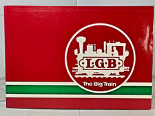LGB Catalog The Big Train 1985 american version m/w. German/Deutscher Price List