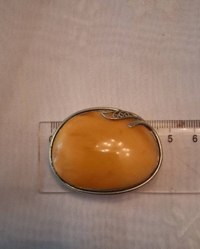 Damen brosche oval mit - oval,