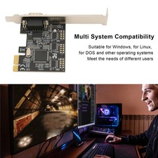 PCI Express X1 RS232 Serial