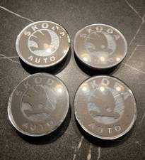 4x Borbet Skoda Nabendeckel