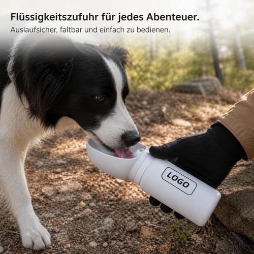 Reiseflasche faltbar für