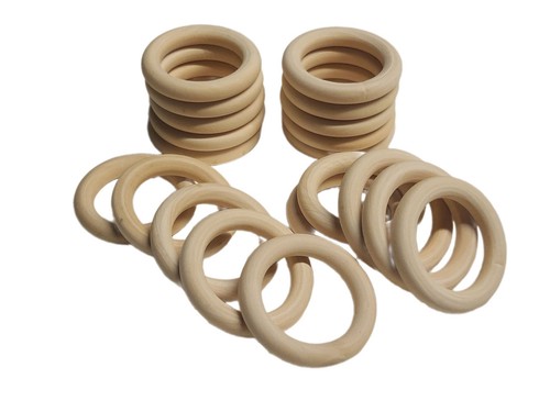 Holzringe natur 20 - natur,