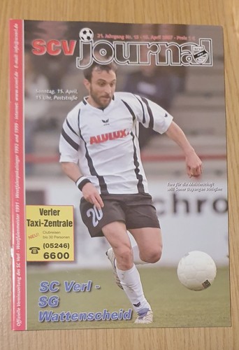 Stadionzeitung verl sg - sc,