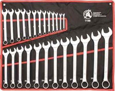 Maul Ringschlüssel Satz 25-tlg. Ring Maulschlüssel Werkzeug Set Gabelschlüssel