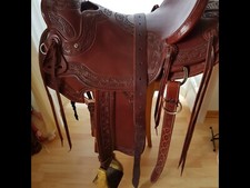 Neuwertiger, handgefertigter Westernsattel von Mac Call Saddle Utha/U.S.A .